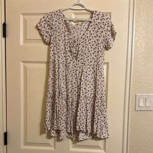 Floral Short Sleeve Dress